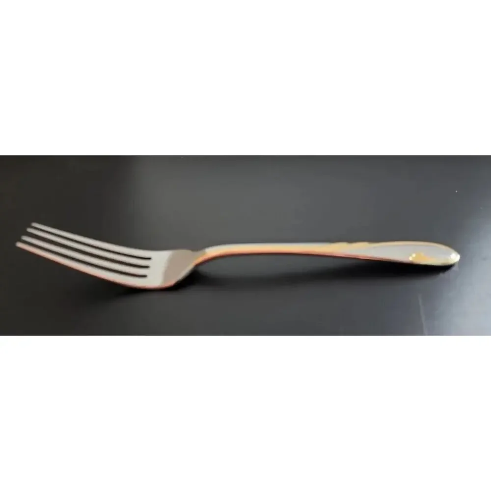 Gorham‎ Stainless Golden Swirl Dinner fork 7 7/8